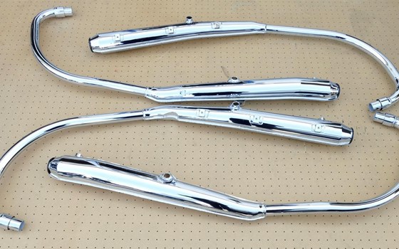 4 in 4 Auspuffanlage, Replika, für alle HONDA CB 750 Four K0-K6 `69-`76 MADE IN JAPAN! - Bild 1