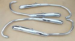 4 in 4 Auspuffanlage, Replika, für alle HONDA CB 750 Four K0-K6 `69-`76 MADE IN JAPAN!