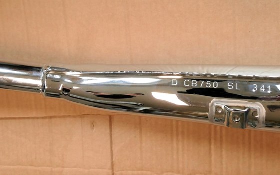 4 in 4 Auspuffanlage, Replika, für alle HONDA CB 750 Four K0-K6 `69-`76 MADE IN JAPAN! - Bild 2