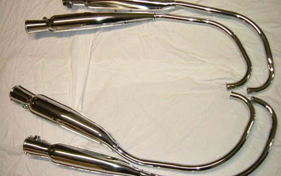 4 in 4 Auspuffanlage, Replika, für alle HONDA CB 500 Four K0, K1, K2 1972-1976 - Bild 1