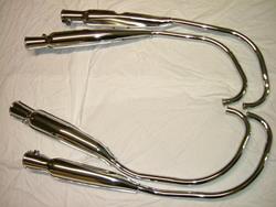 4 in 4 Auspuffanlage, Replika, für alle HONDA CB 500 Four K0, K1, K2 1972-1976