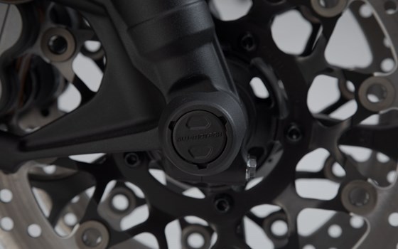 Sturzpad-Kit für Vorderachse. Schwarz. Honda CB1000R (18-). - Bild 3