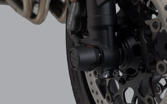 Sturzpad-Kit für Vorderachse. Schwarz. Honda CB1000R (18-). - Bild 5