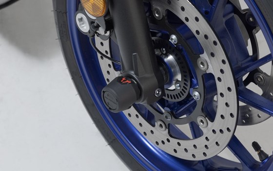 Sturzpad-Kit für Vorderachse. Schwarz. Yamaha Modelle (14-). - Bild 4