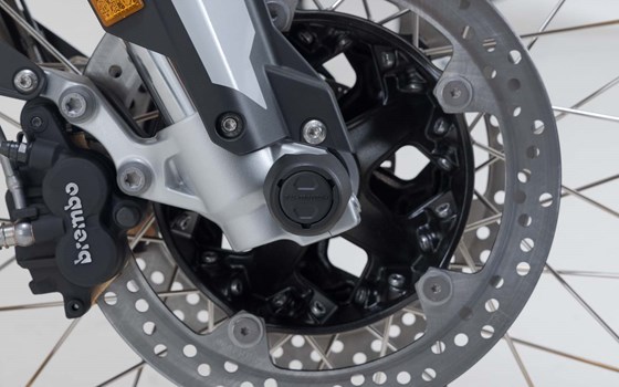 Sturzpad-Kit für Vorderachse. Schwarz. BMW F750/800GS, F850GS/Adv, F900R/XR/GS. - Bild 3