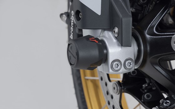 Sturzpad-Kit für Vorderachse. Schwarz. BMW F750/800GS, F850GS/Adv, F900R/XR/GS. - Bild 5