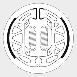 Bremsbacken SBS 2200