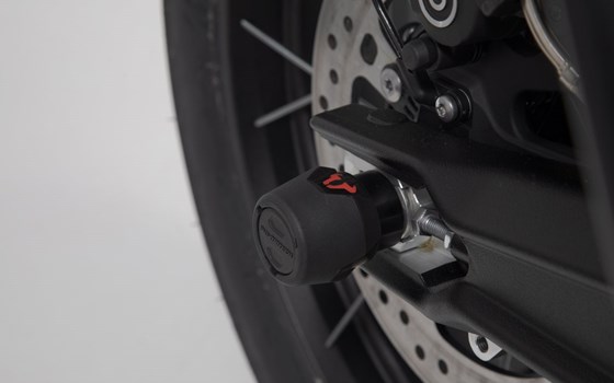 Sturzpad-Kit für Hinterachse. Schwarz. Triumph Tiger 800 (10-)/ 900 (19-). - Bild 5