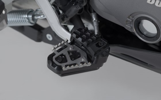 Fußbremshebel-Erweiterung. Schwarz. Ducati Multistrada 950/1200/1260/V2/V2S. - Bild 4