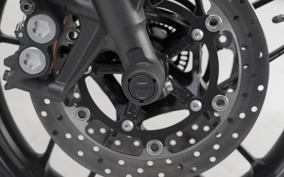 Sturzpad-Kit für Vorderachse. Schwarz. Yamaha MT-09/SP, XSR900, XT1200Z. - Bild 3