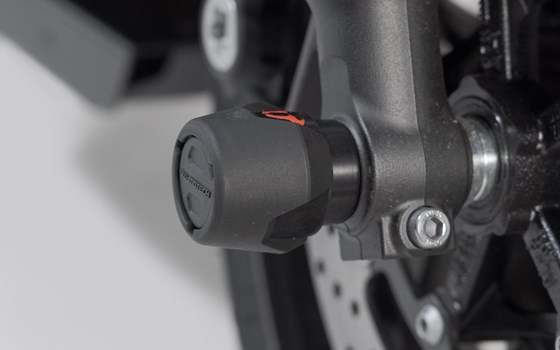 Sturzpad-Kit für Vorderachse. Schwarz. Yamaha MT-09/SP, XSR900, XT1200Z. - Bild 5