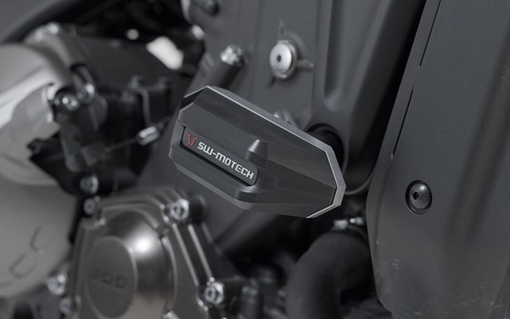 Sturzpad-Kit. Schwarz. Yamaha Tracer 9 / GT (20-) / GT+ (22-). - Bild 2