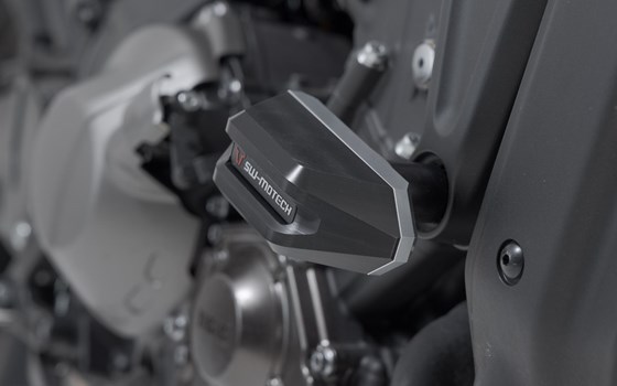 Sturzpad-Kit. Schwarz. Yamaha Tracer 9 / GT (20-) / GT+ (22-). - Bild 3