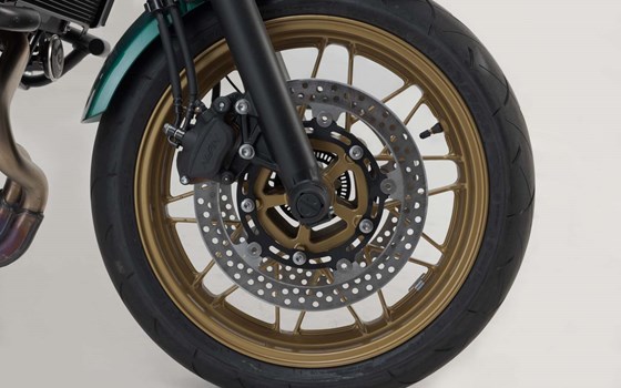 Sturzpad-Kit für Vorderachse. Schwarz. Kawasaki Z650, Ninja 650, Ninja 7 Hybrid. - Bild 2 Sturzpad-Kit für Vorderachse. Schwarz. Kawasaki Z650, Ninja 650, Ninja 7 Hybrid. - Bild 2