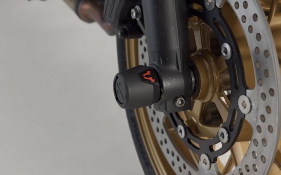 Sturzpad-Kit für Vorderachse. Schwarz. Kawasaki Z650, Ninja 650, Ninja 7 Hybrid. - Bild 5