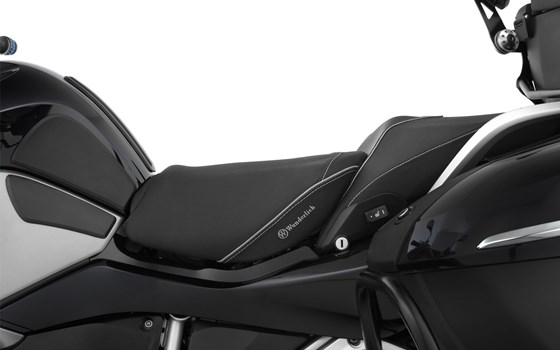 Ergo Sitzbank Fahrer R 1200/1250 RT LC mit Sitzheizung und Geleinlage - schwarz - hoch - Bild 2