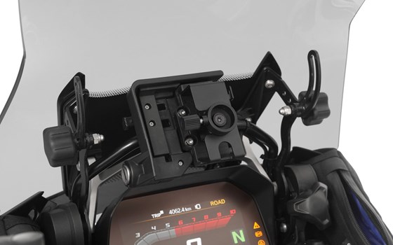 Adapter MULTICLAMP für orig. Navihalterung- schwarz - Bild 1