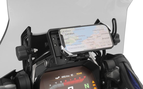 Adapter MULTICLAMP für orig. Navihalterung- schwarz - Bild 3