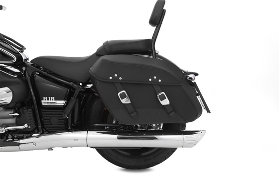 Adaptersatz für Rückenstütze in Kombination mit original Satteltaschen- Edelstahl - Bild 1