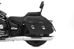 Adaptersatz für Rückenstütze in Kombination mit original Satteltaschen- Edelstahl