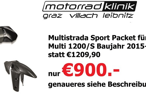 Multistrada Sport Packet für Multi 1200/S Baujahr 2015-2017 statt €1209,90 nur €900.- genaueres siehe Beschreibung