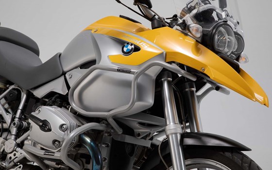 Oberer Sturzbügel. Schwarz. BMW R1200 GS (04-07). Nur mit Sturzbügel. - Bild 3