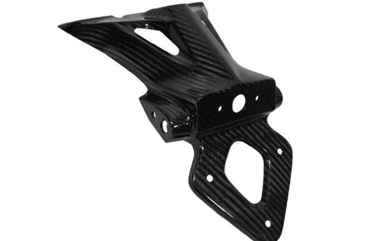 Ilmberger Kennzeichenträger- carbon - glänzend - Bild 1