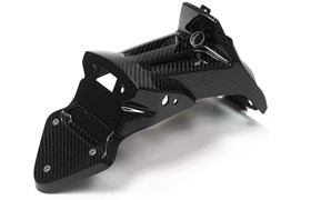 Ilmberger Kennzeichenträger S 1000 XR - carbon - glänzend - lang