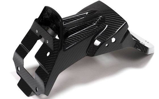 Ilmberger Kennzeichenträger S 1000 XR - carbon - glänzend - lang - Bild 3