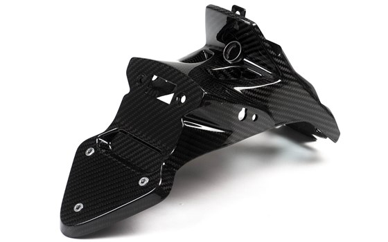 Ilmberger Kennzeichenträger S 1000 XR - carbon - glänzend - kurz - Bild 1