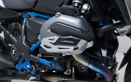 Zylinderschutz. Schwarz/Silbern. BMW R 1200-Modelle (12-18). - Bild 2