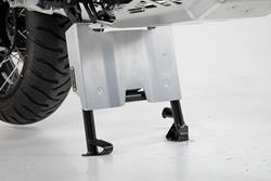 Motorschutz-Verlängerung am Hauptständer. Silbern. BMW R1200GS (12-18), R1250GS (18-).