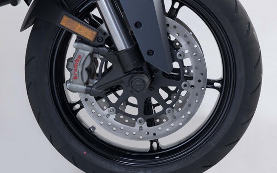 Sturzpad-Kit für Vorderachse. Schwarz. KTM-Modelle, 800MT, Svartpilen 801. - Bild 2