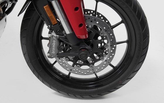 Sturzpad-Kit für Vorderachse. Schwarz. Ducati Multistrada V4 / Hypermotard 950. - Bild 2