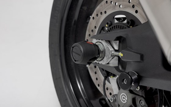 Sturzpad-Kit für Hinterachse. Schwarz. Ducati/ KTM/ Husqvarna-Mod, CFMoto 800MT. - Bild 5