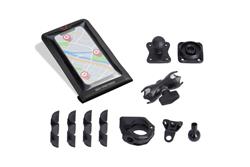 Universal Navi-Kit mit Smartphone Drybag. Inkl. 2"" Klemmarm. Für Lenker/ Spiegelgewinde.
