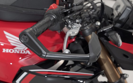 Hebelschützer mit Windabweiser. Schwarz. Honda CB650R, CB500F, CB500 Hornet. - Bild 5