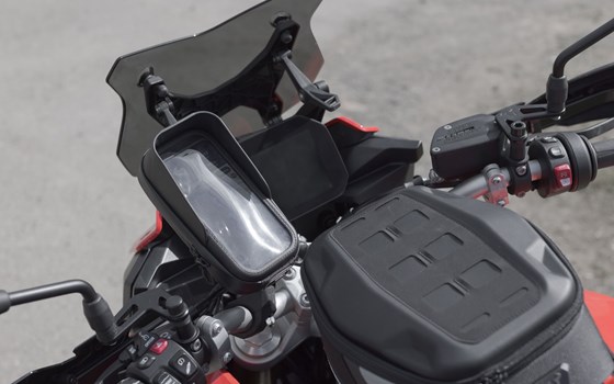 Universal Navi-Kit mit Phone Case. Inkl. 2"" Klemmarm. Für Lenker/ Spiegelgewinde. - Bild 5