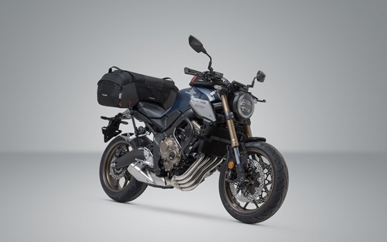 PRO Travelbag Hecktasche. 1680D Ballistic Nylon. Schwarz/Anthrazit. 65 l. - Bild 3