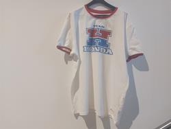 Herren T-Shirt mit Team Honda Aufschrift 