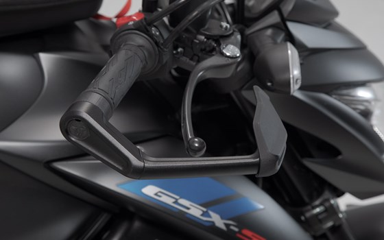 Hebelschützer mit Windabweiser. Schwarz. Suzuki GSX-S-Modelle. - Bild 5