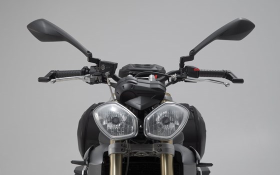 Hebelschützer. Schwarz. Triumph Street Triple 675. - Bild 2