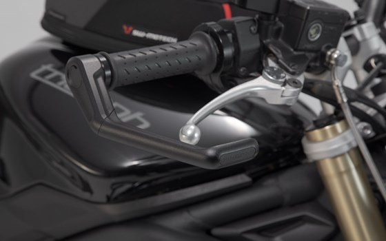 Hebelschützer. Schwarz. Triumph Street Triple 675. - Bild 4