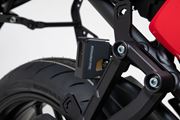 Bremsflüssigkeitsbehälter-Schutz. Schwarz. Yamaha Tracer 9 / GT (20-) / GT+ (22-).