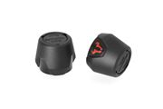 Sturzpad-Kit für Vorderachse. Schwarz. BMW G 310 R, G 310 GS, F 450 GS.