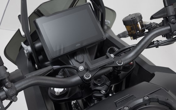 Navi-Halter am Lenker. Schwarz. KTM 1290 Super Adventure (21-). - Bild 3