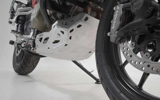 Motorschutz. Silbern. Ducati Multistrada V4 (20-). - Bild 1