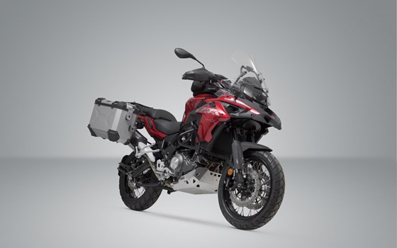 TRAX ADV Alukoffer-System. Silbern. 45/37 l. Benelli TRK 502 X (18-). - Bild 2