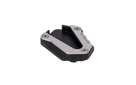 Seitenständerfuß-Verbreiterung. Schwarz/Silbern. Triumph Tiger 900 Rally/Pro. - Bild 2