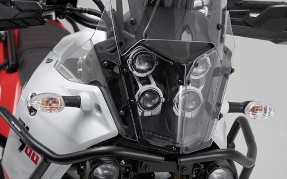 Scheinwerferschutz. Halterung mit Blende. Yamaha Ténéré 700 (19-). - Bild 2